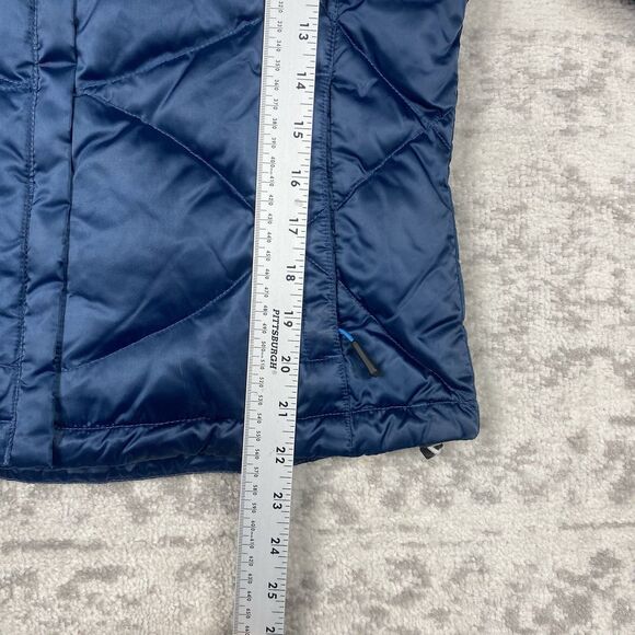 North Face Down Jacket Puffer Women's 550 Down Midnight Blue Size Small - Picture 2 of 5
